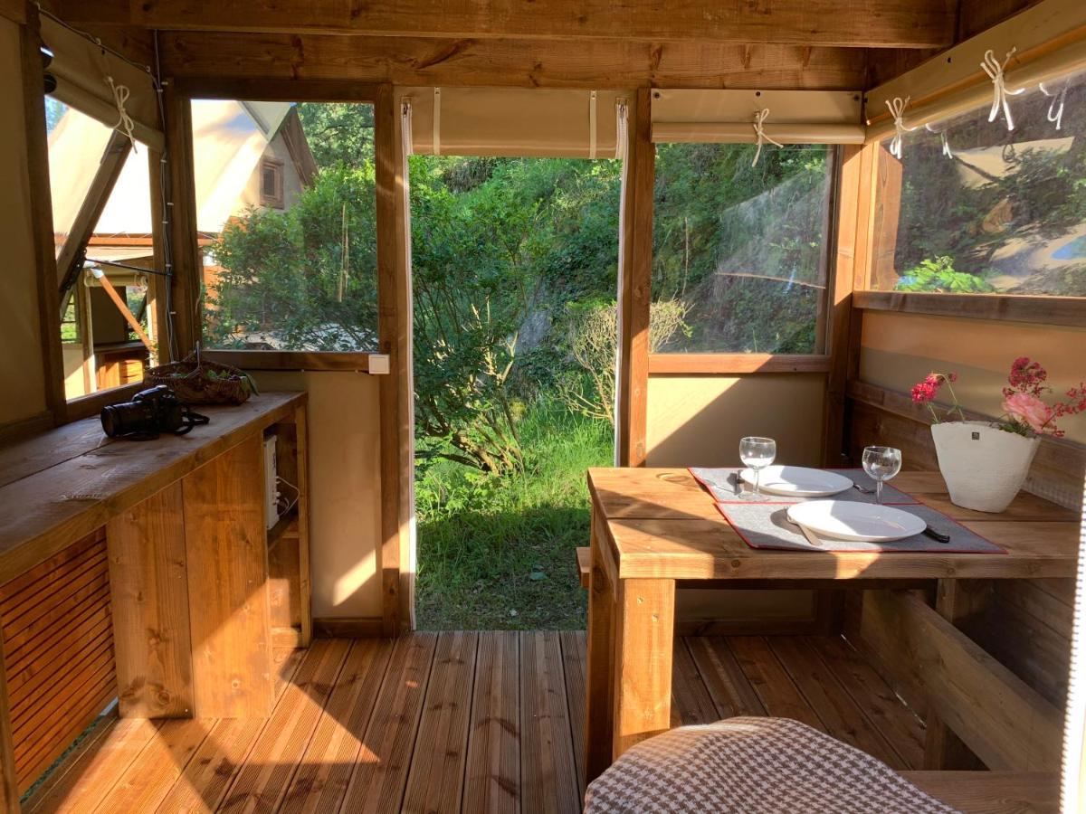 Camping Calme Et Nature Iserand Vion (Ardeche) Exterior foto